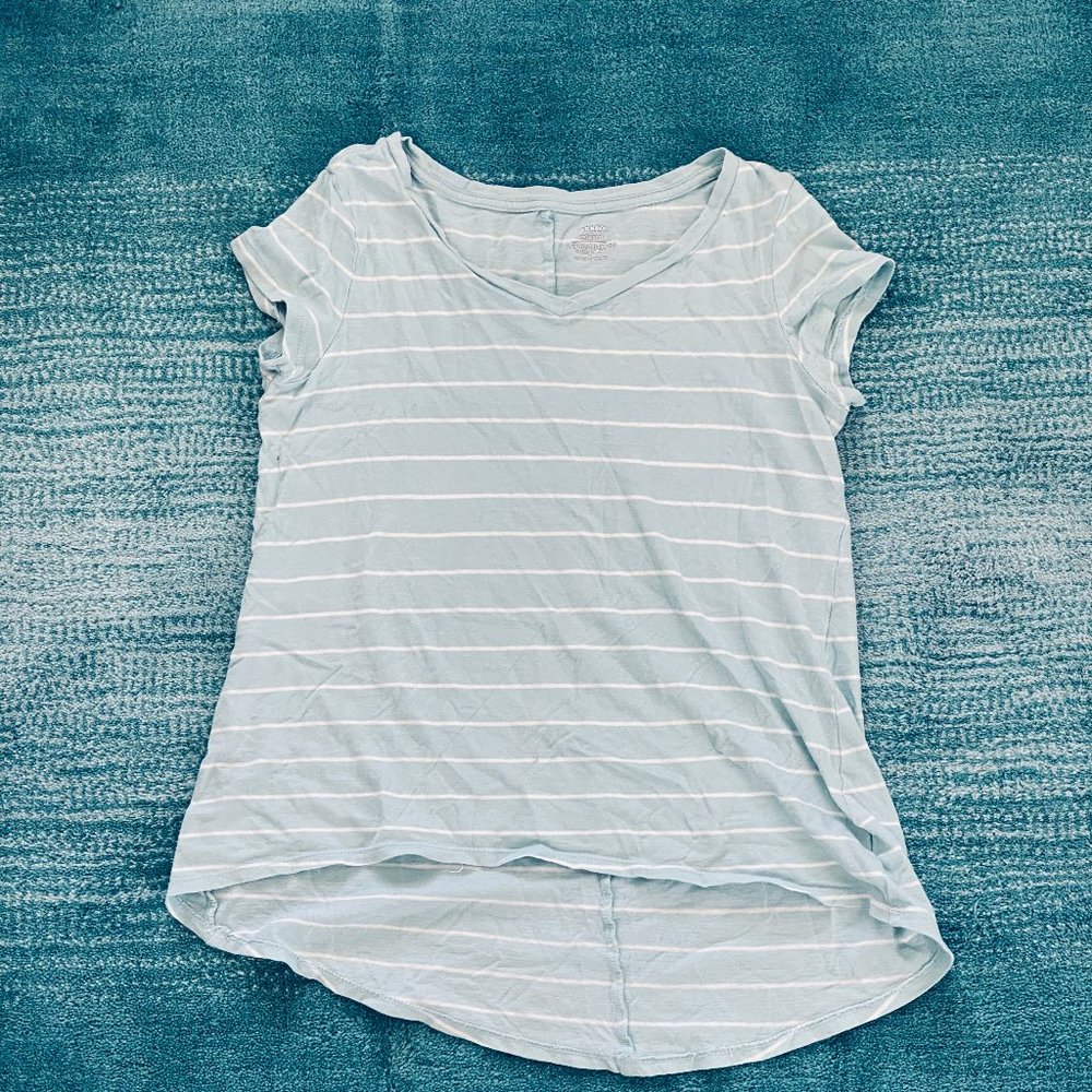 Old Navy Blue Stripe Shirt